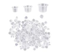 CVDYWDJIE Vasos para Tinta De Tatuaje, Contenedores De Tinta Transparentes, Vasos De Plástico para Tinta, Accesorios para Tatuajes, Contenedores De Tinta, 300 Uds.