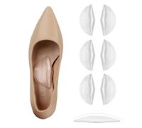 Cverny 3 pares de insertos de soporte de arco, almohadillas adhesivas de gel para pies planos, fascitis plantar, almohadilla de arco cómoda para aliviar el dolor, mujer, hombre, tacones altos,