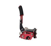 CVERY Freno de mano Drift USB 14 bits para Racing Games G25/27/29 T500, Deriva universal regulable en altura con sistema Windows(rojo)