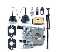 CVFDCCD Ajuste for carburador de motosierra Stihl MS200 MS200T 020T 020 con filtro de aire, carburador flexible de tubo de combustible