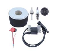 CVFDCCD Ajuste for H0nda GX340 GX240 GX270 13HP 11HP motor generador cortacésped reemplazar GX390 bobina de encendido filtro de aire interruptor de parada