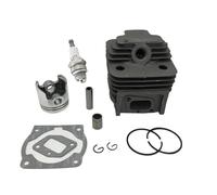 CVFDCCD Compatible con 43CC, 52CC, 1E44F-5, 44F-5, 44-5, BG520, CG520, CG430, 1E40F-5, 40-5, piezas de recortadora reacondicionadas, kit de pistón de cilindro de 40 mm y 44 mm.(44-5 44mm)