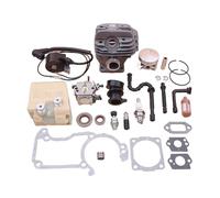 CVFDCCD Compatible con carburador Stihl MS260 026, bobina de encendido, filtro de aire y combustible, colector de admisión, junta, kit de pistón de cilindro de 44 mm for motosierra.
