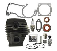 CVFDCCD Kit de pistón de cilindro chapado en Nikasil for Stihl 026 MS260 MS260C 026PRO Motosierra Gasolina Accesorios de jardín Diámetro 44,7 mm