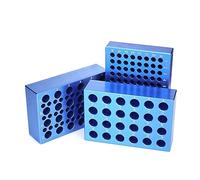CVFRDD Caja de Hielo de Aluminio 0,2/1,5/2ML Tubo centrífugo Bloque de Hielo termostato de Baja Temperatura módulo de congelación PCR multipropósito preenfriado(1.5m and 0.2ml)