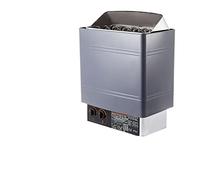 CVFRDD Calentador de Sauna eléctrico de 6, 8 y 9 KW, Controlador Externo/Interno, protección contra sobrecalentamiento, generador de Vapor for Sala de Sauna y SPA(9KW Internal)