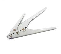 CVFRDD Herramienta de sujeción de Cables automática, Herramienta de instalación de amarres de Cable de Nylon de 2.4-9 mm, Color Blanco