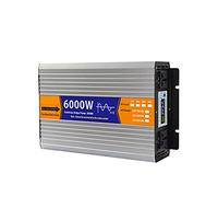 CVFRDD Inversor de Ahorro de Seno Puro 8000W 6000W DC 12V / 24V a Transformador de Voltaje de CA Convertidor de Potencia Inversor LED Solar(6000W,24V)