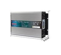 CVFRDD Inversor de Onda sinusoidal Pura 12V 24V a CA 110/220 6000W 8000W Transformador de Voltaje Convertidor de Potencia Inversor Solar for el hogar(6000W,12V)