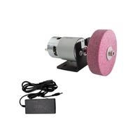 CVFRDD Máquina afiladora de Bordes de muela, esmeril eléctrico Banogni, Amoladora de Banco, pulidora, joyería de Jade DIY, Herramientas de Lijado de Banco Dental(Set 2)