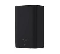 CVFRDD Mini secador de Manos portátil, secadores de Manos automáticos for el hogar, Secado de Manos for baño rápidamente, Material ABS de 10-15s(Nero)