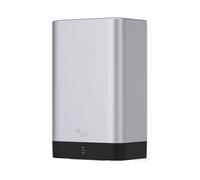 CVFRDD Mini secador de Manos portátil, secadores de Manos automáticos for el hogar, Secado de Manos for baño rápidamente, Material ABS de 10-15s(Silver)