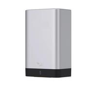 CVFRDD Secadores De Manos De Pared Automáticos Mini Secador De Manos Portátil, Secado De Manos for Baño 10-15s Secado Rápido 900W(Silver)