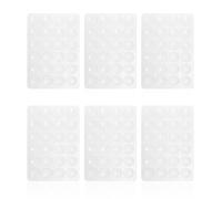 CVFRTT 6 Piezas Ventosas Transparentes para Teléfono Móvil, Ventosas Rectangulares De Silicona, Soporte Autoadhesivo De Silicona para Móvil, Accesorios para Móvil