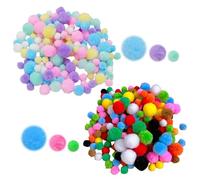 CVFRTT 600 Bolas De Felpa Coloridas, Mini Pompones Suaves, Decoración De Pompones, Bolas De Fieltro, Accesorios De Joyería Artesanal DIY