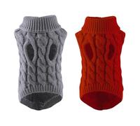 CVFRTT Paquete De 2 Suéteres para Mascotas, Ropa Abrigada para Perros, Ropa para Mascotas para Otoño E Invierno, Suministros para Mascotas