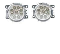 Cvgffs Conjunto faros antiniebla Para Jeep Para Renegade 2015-2018 Para Jeep Para Compass Faros Antiniebla Rejilla Chip 9 LED(Led A)