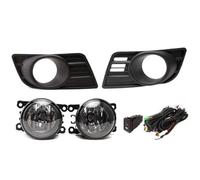 Cvgffs Conjunto faros antiniebla Para Suzuki Para Swift 2007-2010 Parachoques Delantero Luz Antiniebla Arnés Cables Interruptor Luz Antiniebla Halógena Marco Cubierta