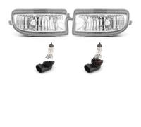 Cvgffs Conjunto faros antiniebla Para Toyota Para Land Para Cruiser 100 LC100 FZJ100 1998-2007 Faros Antiniebla Halógenos Para Parachoques Luces Conducción Luces Antiniebla LED(1 Pair Halogen)