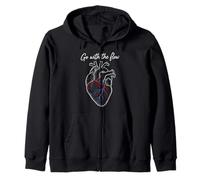 CVICU Cardiac Nurse Anatomy Cardiology Cardiologist Heart Sudadera con Capucha