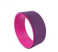 CVJdfhRE Círculo de Yoga Pilates - Rodillo Fitness TPE for Entrenamiento Espalda y Adelgazamiento, Anillo Mágico Moldeador Cintura(Purple)