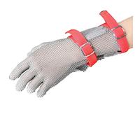 CVJdfhRE Guantes anticortes, resistentes a cortes con brazos extendidos, for taller de máquinas, reparación ropa, seguridad, guantes malla(Arm 15cm,1PCS/M)