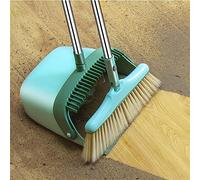 CVJdfhRE Juego de Escoba y recogedor a Prueba Viento, Plegable, fácil Guardar, plástico, for el hogar, combinación Barrido