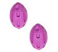 CVJdfhRE Juguetes for Perros, Juguetes chirriantes for, masticables de Goma, Pelota for Masticar for Cachorros, rechinamiento Dientes, Limpieza, Juguete Duradero for, 2 Piezas 05(4)