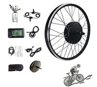 CVJdfhRE Kit de conversión Bicicleta eléctrica transmisión Directa, Kit, for Rueda Trasera(48v/1000w,20inch)