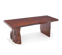 CVJdfhRE Mesa de Comedor Madera Maciza for Uso doméstico, Nueva Mesa té China, conferencias, Resistente, fácil Limpiar, Lisa y Pulida