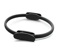 CVJdfhRE Yoga Fitness Pilates Círculo Deporte en casa Entrenamiento de Resistencia Mujeres Anillo mágico Ejercicio Muscular Herramientas Entrenamiento Gimnasio Profesional(Black)