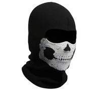 CVNRCLP Pasamontañas para disfraz de esqueleto, bufanda tubular para esquí, de punto, resistente al viento, cálido, para bicicleta, monopatín, motocicleta, snowboard, deportes al aire libre, color