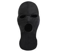 CVNRCLP Pasamontañas para hombre y mujer, licra fina, tres agujeros, máscara completa para moto, bicicleta, caza, ciclismo, gorro de esquí