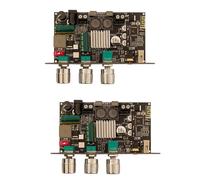 Cvoepobey 2 Placas Amplificadoras Mono de 100 W con Módulo de Audio de Alta Potencia Bluetooth -1001U para Sistemas de Cine en Casa DIY