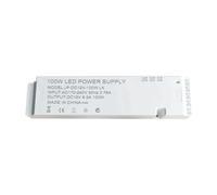 Cvoepobey AC220V A DC 12V Transformador de IluminacióN LED Gabinete Luz Tira Luz Fuente de AlimentacióN Puerto Controlador 100W Enchufe UE