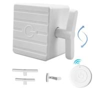 Cvoepobey Control Remoto Inalámbrico Apagar/Encender Luces Pulsación Automática Interruptor de Pared Bot Recargable Interruptor de Físico Automático con Dedo