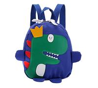 Cvoepobey Cute Kids Kindergarten School Bag 3D Cartoen Dinosaur Mini Mini Mochila Baby Boy Girl School Bag Azul