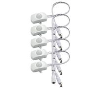 Cvoepobey DC 6V 12V 24V 5A PIR Sensor de Movimiento Interruptor Mini PIR Infrarrojo IR Sensor Detector Interruptor MóDulo para Tira de Luz LED ()