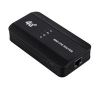 Cvoepobey Enrutador WiFi 6 MIFI 4G, Enrutador WiFi Portátil con Puerto Inalámbrico LAN, Enrutador WiFi Mini CPE, Punto de Acceso para Exteriores, Mifi de Bolsillo