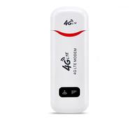 Cvoepobey Enrutador WiFi USB 4G LTE de 150Mbps para Coche, WiFi MóVil PortáTil, Dongle USB 4G, MóDem WiFi, Adaptador de Red con Ranura para Tarjeta SIM