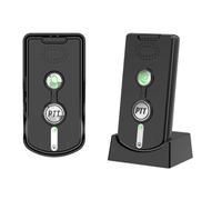 Cvoepobey Intercomunicador Inalámbrico de Larga Distancia de 1000 M, 2,4 GHz, con Transmisor y Receptor de Voz, Color Negro