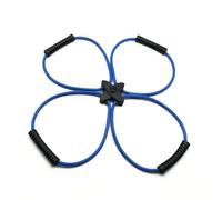 Cvoepobey Kit de Banda de Resistencia Pilates Reformer Equipo de Ejercicios en el Hogar para Entrenamiento Corporal Total: Ayuda A Enfocar los Músculos y Tonificarlos,Azul