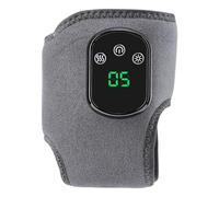 Cvoepobey Masajeador Eléctrico de Pies y Tobillos con y Vibración, Almohadilla Térmica Inalámbrica, Vendaje para Tobillos para Recuperación Deportiva, Cinturón de Soporte Cálido.