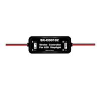 Cvoepobey Módulo de Luz de Freno con Controlador Estroboscópico para Luz de Freno LED de Automóvil, Lámpara de Luz de Freno Trasera con Flash LED de 12 V-16 V, SK-CD0102