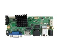Cvoepobey MóDulo NVR Xmeye 10CH 4K Compatible con DeteccióN de Rostros DeteccióN Humanoide Salida HD para Monitoreo MóVil de la AplicacióN Xmeye