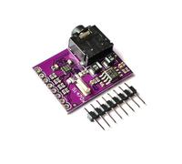 Cvoepobey Placa de Evaluación de Sintonizador FM Si4703 Módulo de Procesamiento de Datos de Transmisión de Radio Digital para AVR Arm PIC con