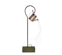 Cvoepobey Regadera Solar, Luz Decorativa para Paisaje de Jardín, Luz de Cadena Multicolor para Jardín Al Aire Libre, Luz para Hervidor de Agua