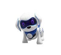 Cvoepobey Sensor Inteligente del Robot Robot Perro Juguetes ElectróNicos Hilos del Animal DoméStico Caminará Hablando Remoto Perro Perro Robot Mascota Juguete Azul