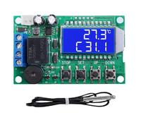 Cvoepobey Termostato Digital XY-T01 para Calefacción y Refrigeración, Interruptor de Control de Temperatura Digital, Módulo Controlador de Temperatura.