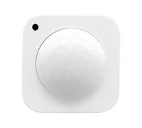 Cvoepobey Tuya Bluetooth 2 en 1 Sensor de Movimiento PIR Brillo Detector Infrarrojo InaláMbrico Sensor de Alarma Antirrobo de Seguridad Vida Inteligente